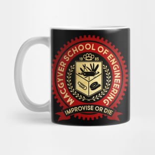 MacGyver School Of engineering Vintage Mug